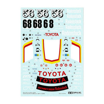 Tamiya 1/20 Toyota Celica LB Turbo Gr.5 Plastic Model Kit