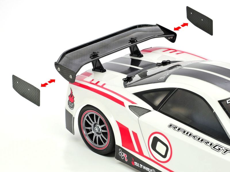 Tamiya RC Racing Wing Set 3 Carbon Pattern 1/10 Touring Car Aero