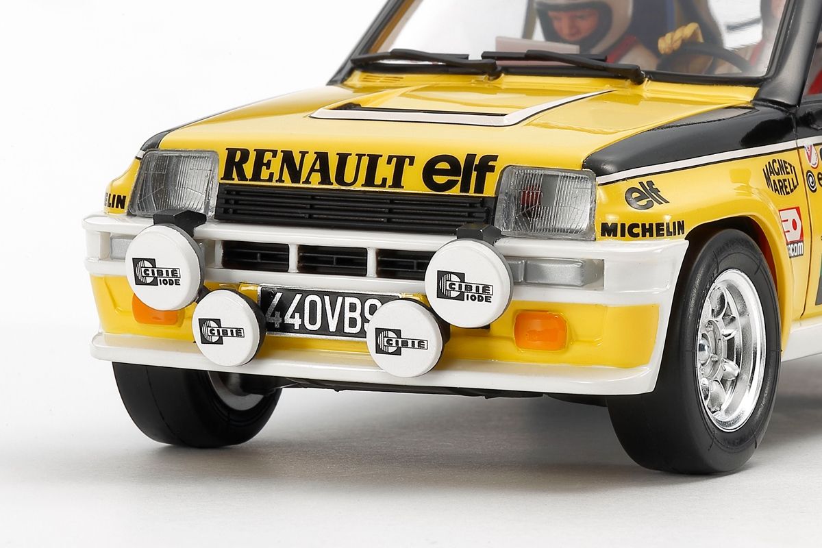 Tamiya 1/24 Renault 5 Turbo Group B Rally Car Plastic Model Kit