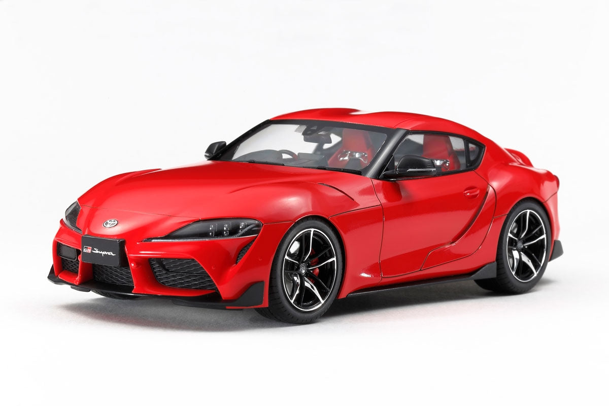 Tamiya 1/24 Toyota GR Supra 2019 Sports Car Plastic Model Kit - Right or Left Hand Drive