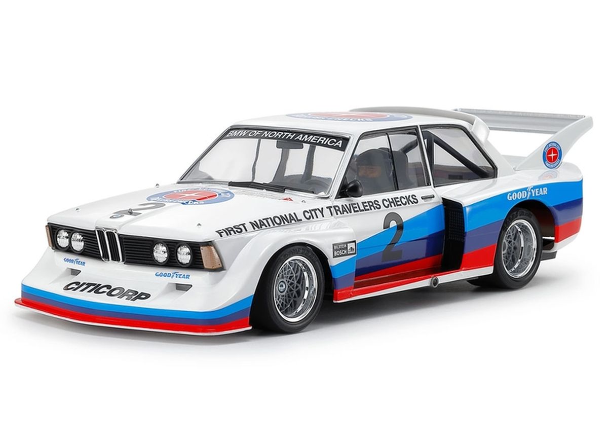 Tamiya 1/24 BMW 320i Racing Plastic Model Kit – 1977 Group 5 Race Car, Limited Edition