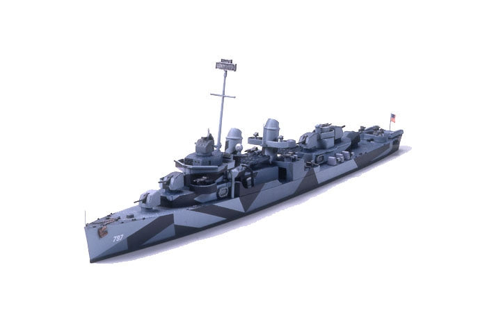 Tamiya 1/700 US Navy Fletcher Class Destroyer DD-797 Cushing Plastic Model Kit