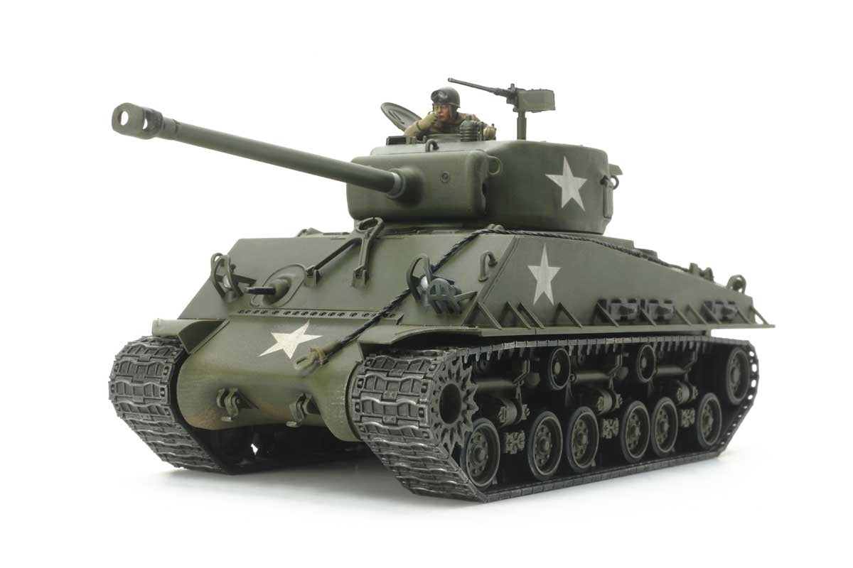 Tamiya 1/48 US M4A3E8 Sherman Easy Eight Medium Tank Plastic Model Kit