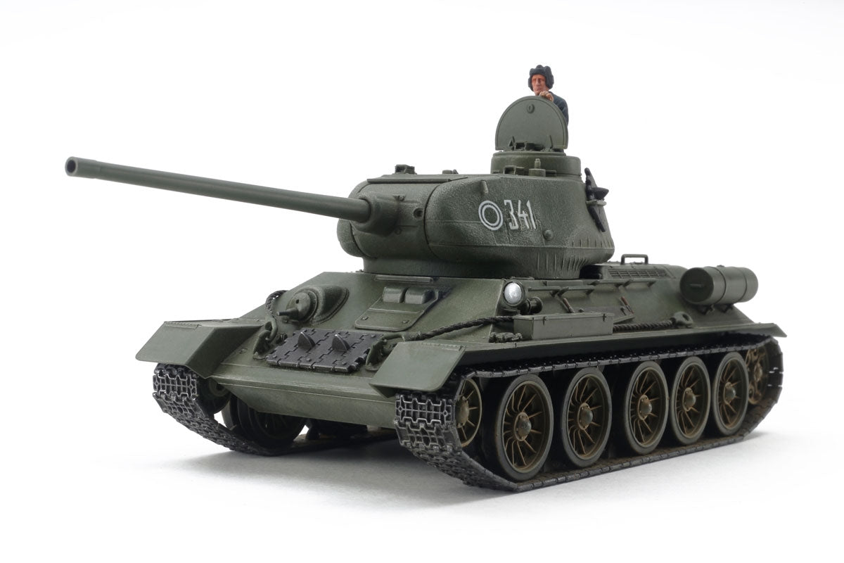 Tamiya 1/48 Russian T-34/85 Medium Tank Plastic Model Kit