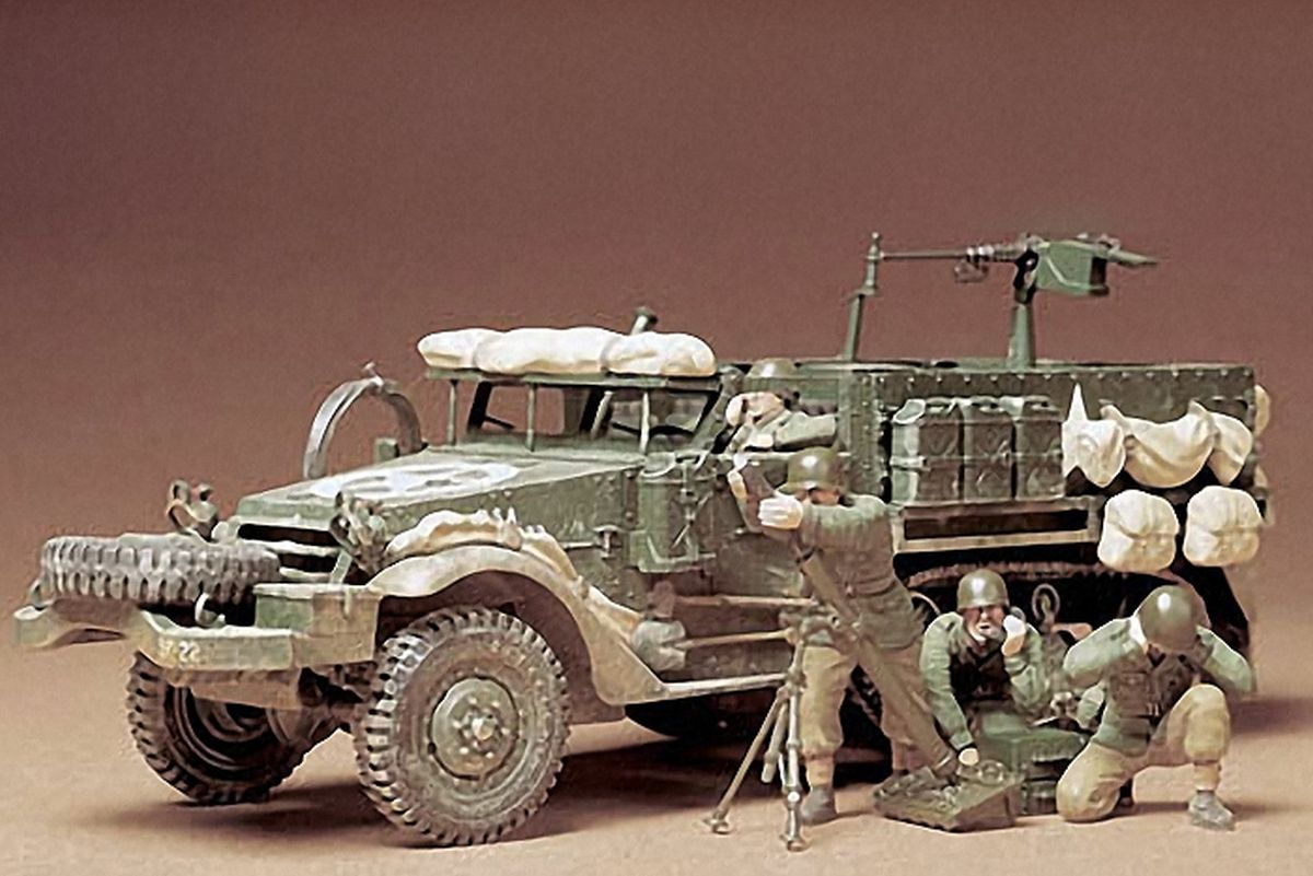 Tamiya 1/35 U.S. 81mm Mortar Carrier M21