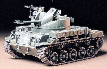Tamiya 1/35 US Army M42 Duster Self-Propelled Anti-Aircraft Gun Plastic Model Kit