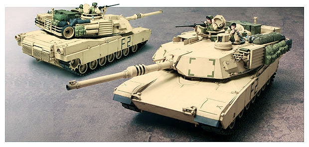 Tamiya 1/35 US M1A2 Abrams Main Battle Tank Plastic Model Kit