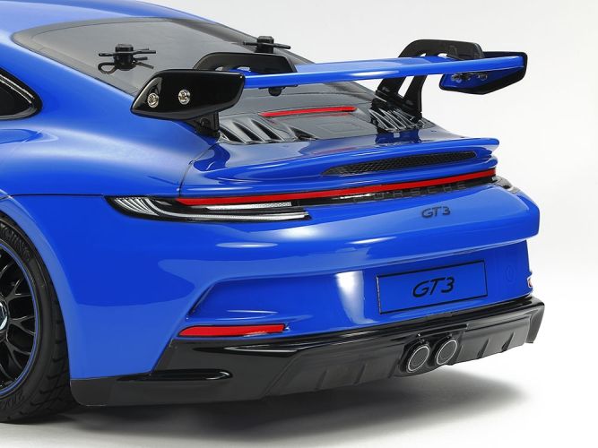 Tamiya 1/10 RC Touring Car Porsche 911 GT3 (992) TT02 Blue Painted Body 47496-A