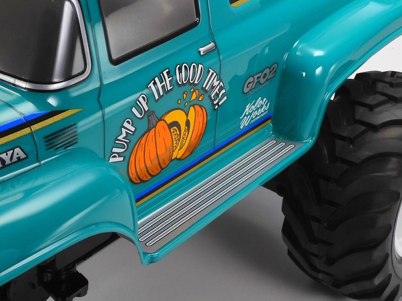 Tamiya Squash Van 1/10 Scale GF-02 Chassis 4WD Monster Truck Green Pre-Painted RC Kit
