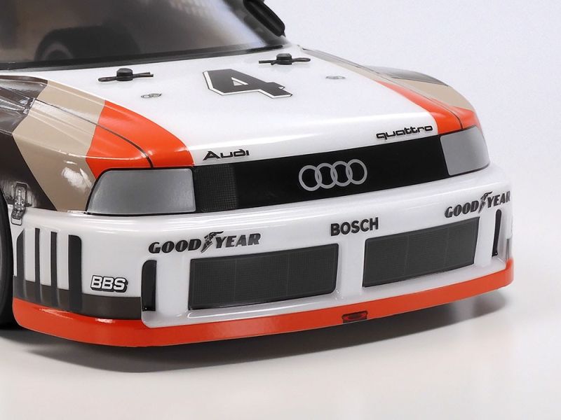 Tamiya 1/10 R/C Audi 90 Quattro Racing (Painted Body) (TT-02) 47511
