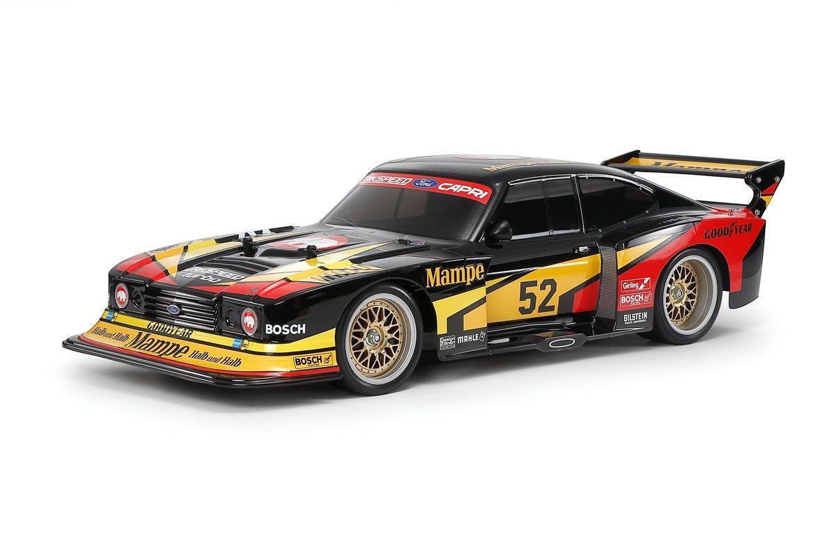 Tamiya RC 1978 Ford Zakspeed Capri Turbo (TT‑02) 47526 – 1/10 4WD Touring Car Kit