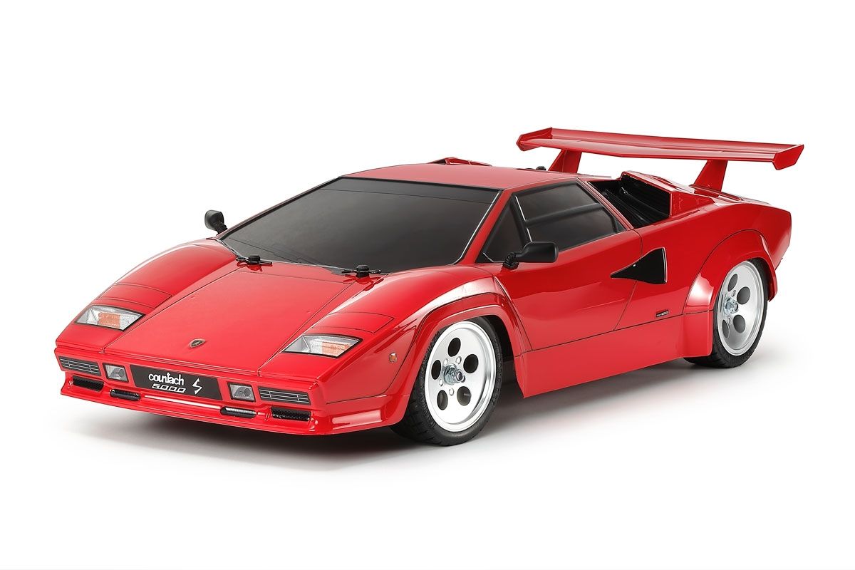 Tamiya 1/10 RC Lamborghini Countach 5000S TT-02 4WD On-Road Kit – Limited Edition