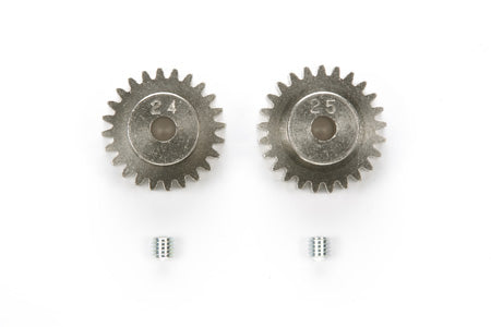 Tamiya 24T 25T AV Pinion Gear Set Aluminum 06 Module for Touring Cars