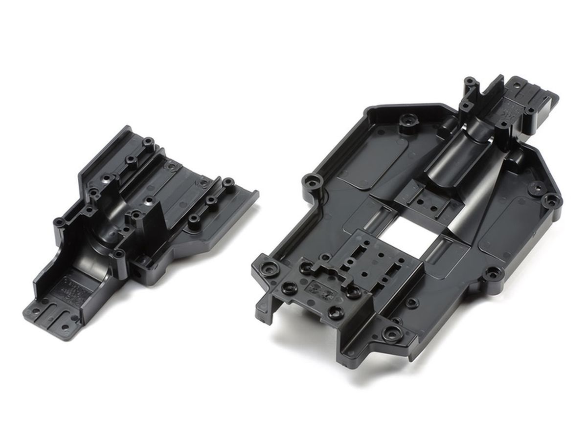 Tamiya MB-01 LD Parts Lower Deck Chassis - 1/10 Scale Main Chassis Replacement