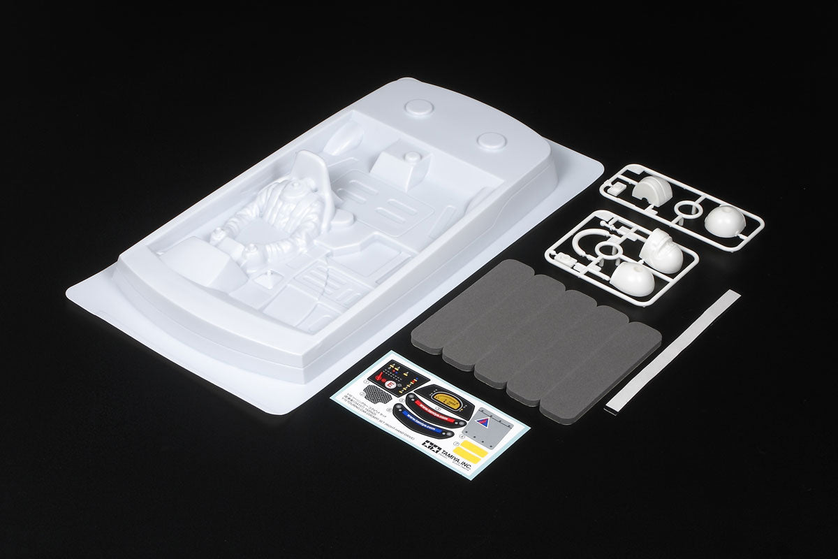 Tamiya RC Touring Car Cockpit Set, Right Hand Drive RC Body