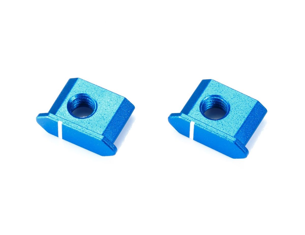 Tamiya TRF420 Suspension Arm Bushing A-C 2-Pack Aluminum - Damper Position Tuning Upgrade