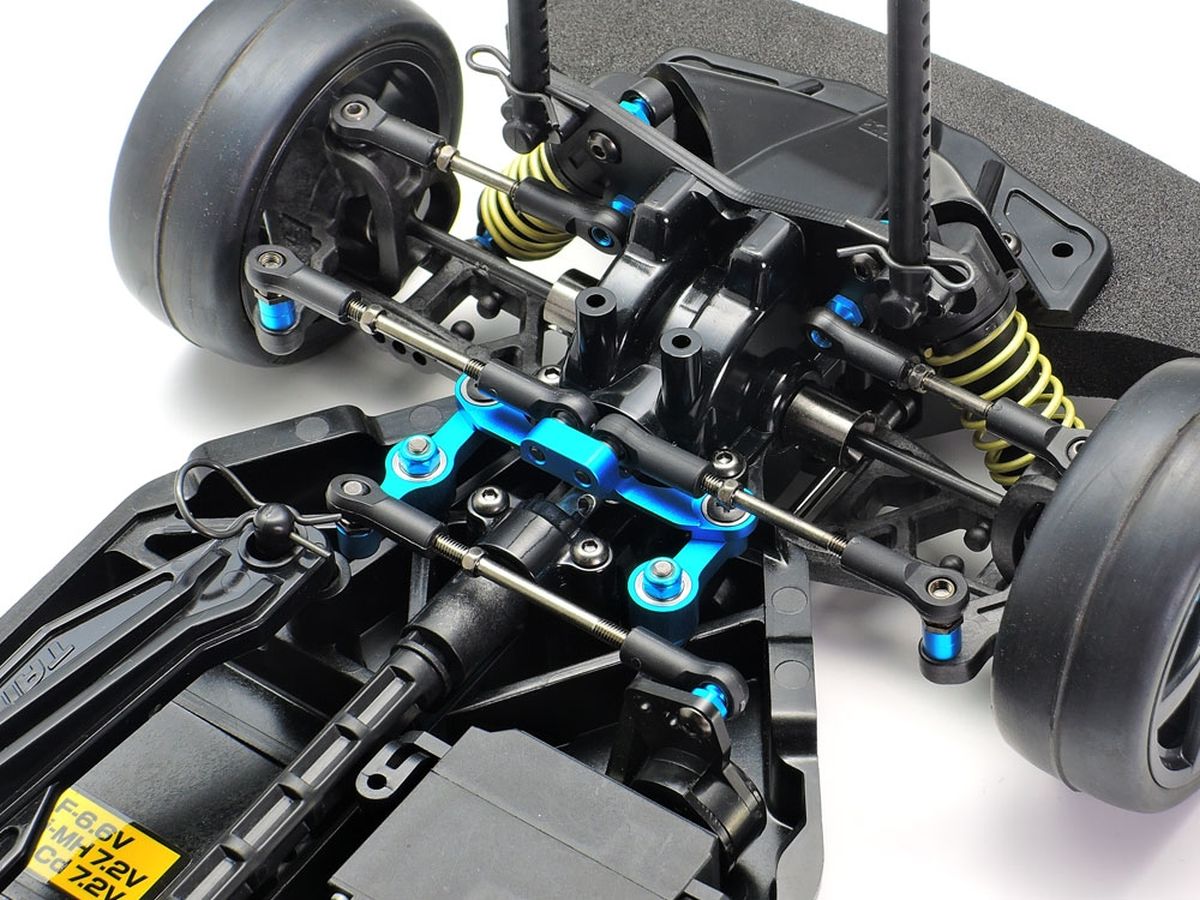 Tamiya TT-02 Type-S Aluminum Steering Set Long Tie-Rod Upgrade