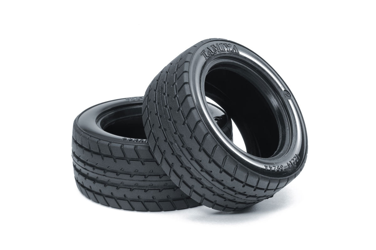 Tamiya RC 60D Super Radial Tires Hard Compound M-Chassis 2 Pieces