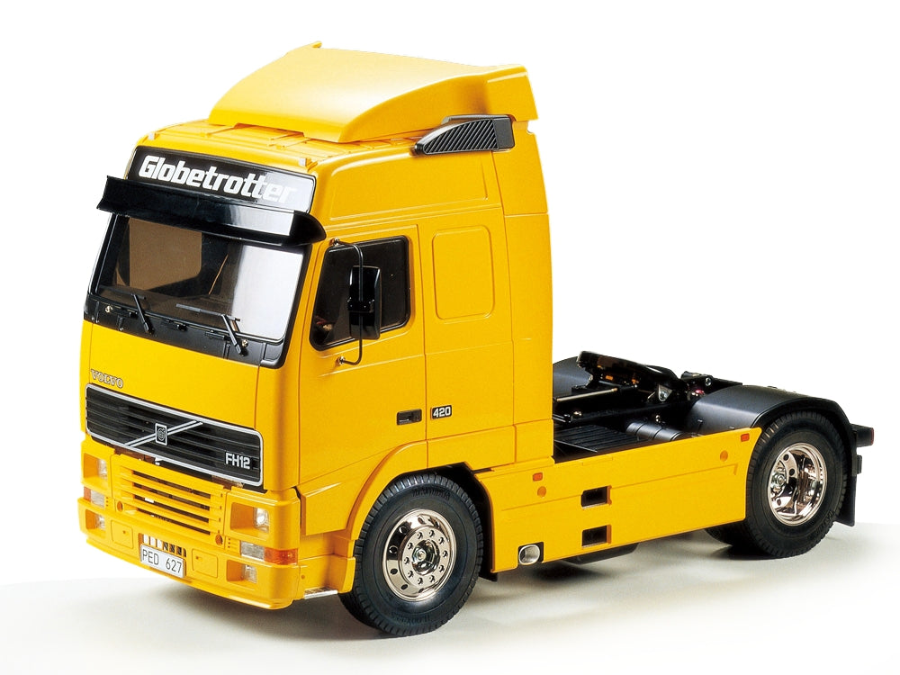 Tamiya Volvo FH12 Globetrotter 420 RC Semi Truck Kit - 1/14 Scale 3-Speed Tractor