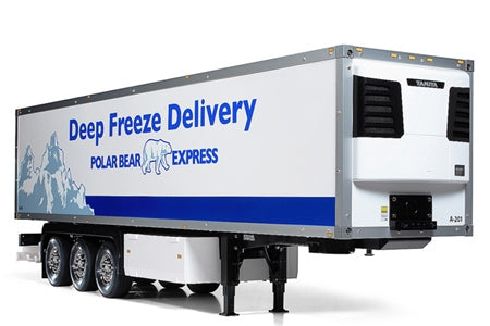 Tamiya 3-Axle Reefer Semi-Trailer RC Kit - 1/14 Scale European Refrigerated Trailer