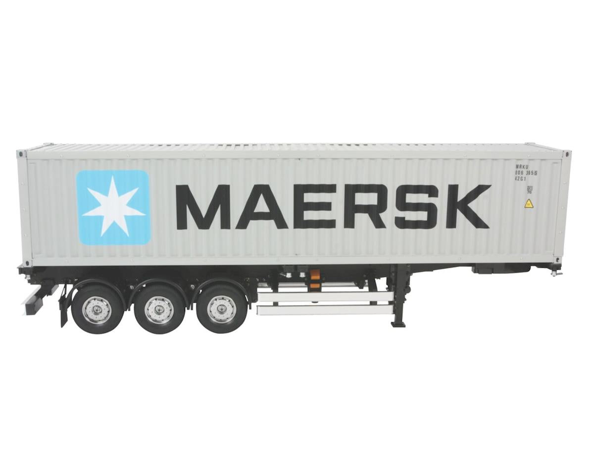 Tamiya 1/14 3 Axle Maersk Container Semi Trailer Kit TAM56326