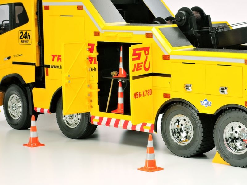 Tamiya RC Accessory Set Traffic Cones and Tools Scale Detail Pack