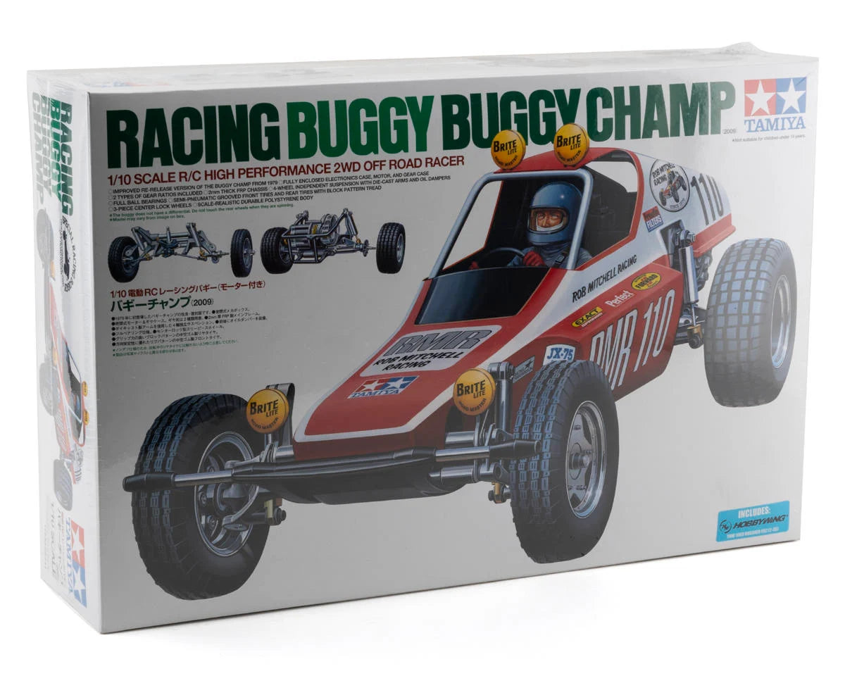 Tamiya 2009 Buggy Champ 1/10 Scale 2WD Off‑Road Buggy Kit