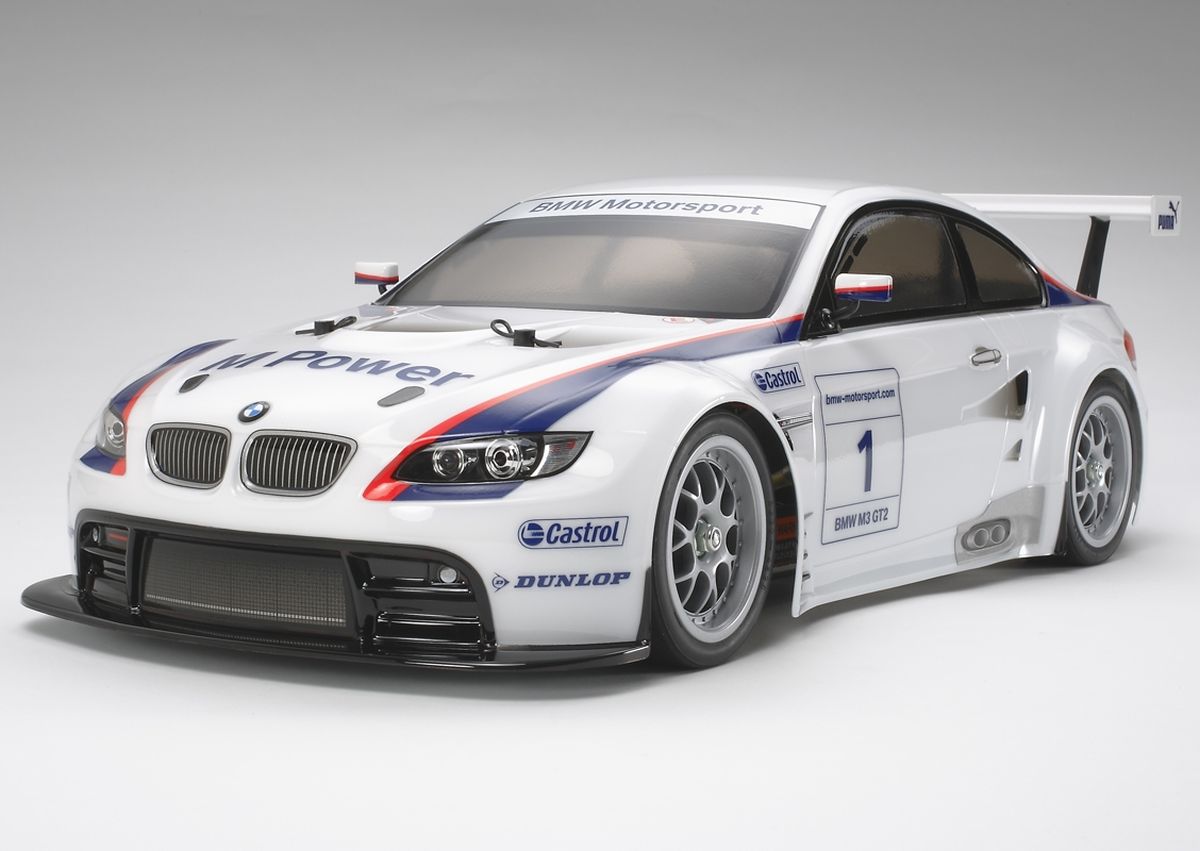 Tamiya BMW M3 GT2 2009 ALMS RC Kit - 1/10 Scale TT-01E 4WD Limited Re-Release