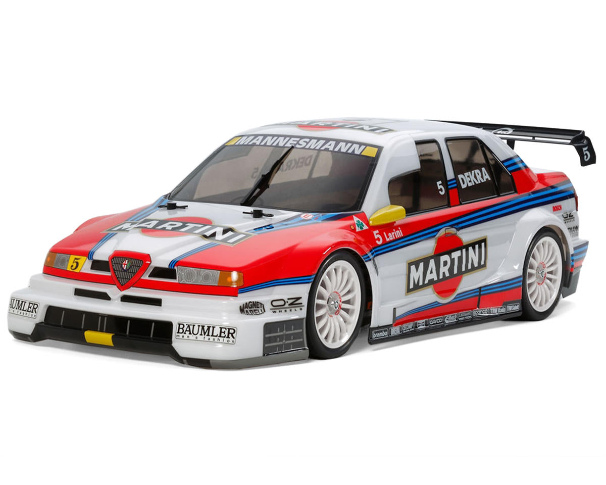 Tamiya Alfa Romeo 155 V6 TI Martini 1/10 4WD Electric Touring Car Kit (TT-02)