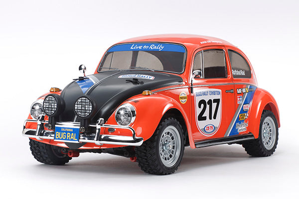 Tamiya 1/10 RC Volkswagen Beetle Rally, w/ MF - 01X