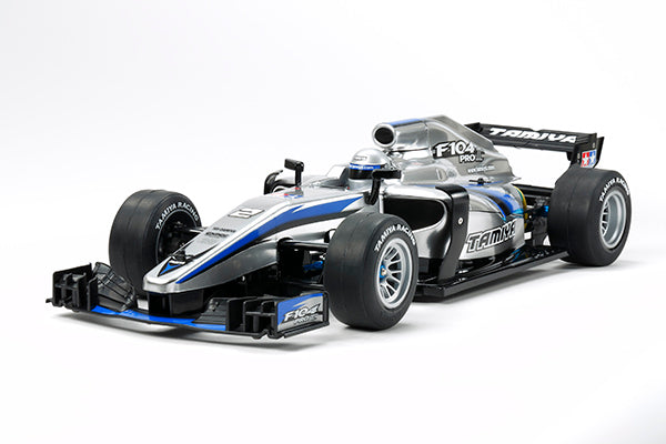 Tamiya F104 PRO II Formula 1 RC Kit - 1/10 Scale 2WD Competition Chassis with Body