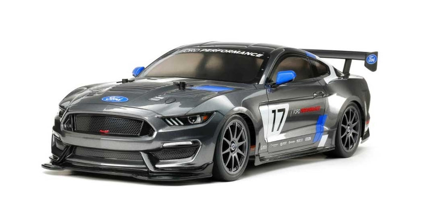 Tamiya Ford Mustang GT4 1/10 Scale 4WD On-Road Racing Car RC Kit (TT-02 Chassis)