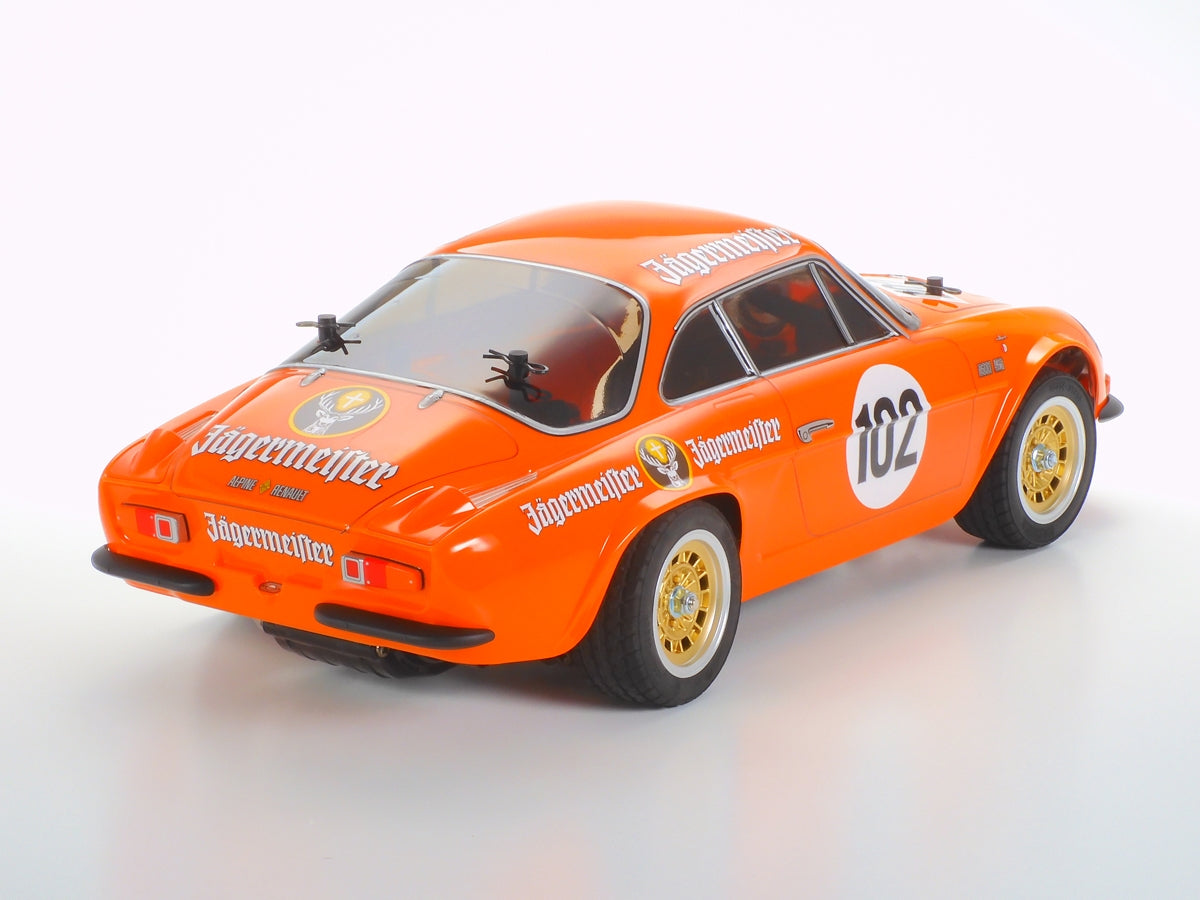 Tamiya Alpine A110 Jägermeister 1973 Rally Champion RC Kit - 1/10 Scale M-06 2WD