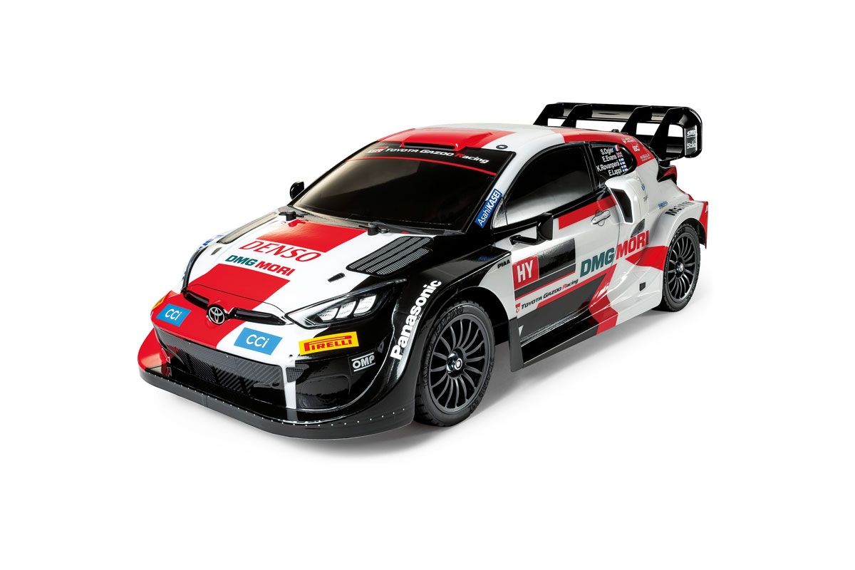 Tamiya Toyota GR Yaris Rally1 Hybrid WRC RC Kit - 1/10 Scale TT-02 4WD Champion