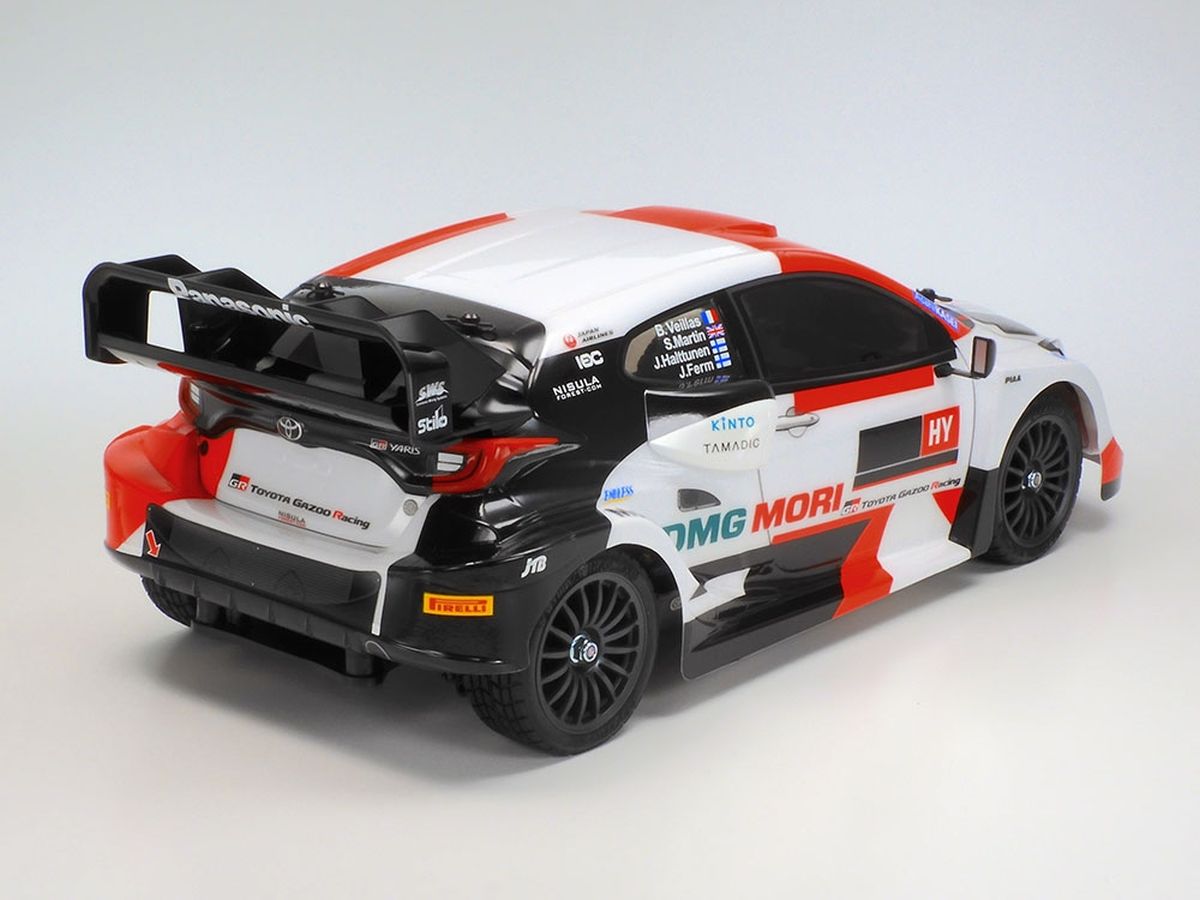 Tamiya Toyota GR Yaris Rally1 Hybrid WRC RC Kit - 1/10 Scale TT-02 4WD Champion