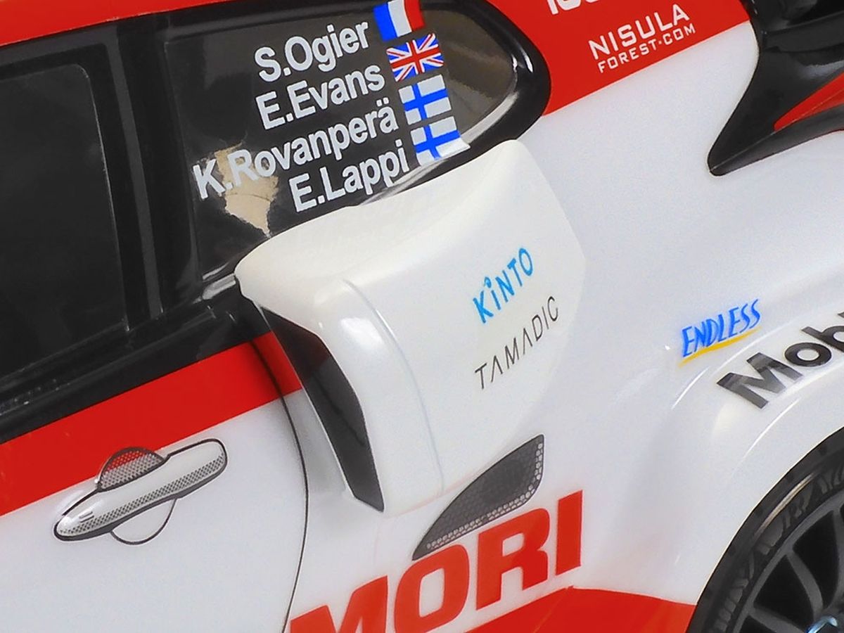 Tamiya Toyota GR Yaris Rally1 Hybrid WRC RC Kit - 1/10 Scale TT-02 4WD Champion
