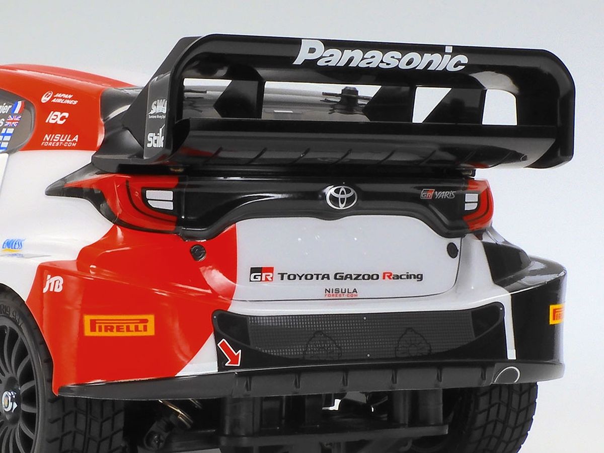 Tamiya Toyota GR Yaris Rally1 Hybrid WRC RC Kit - 1/10 Scale TT-02 4WD Champion