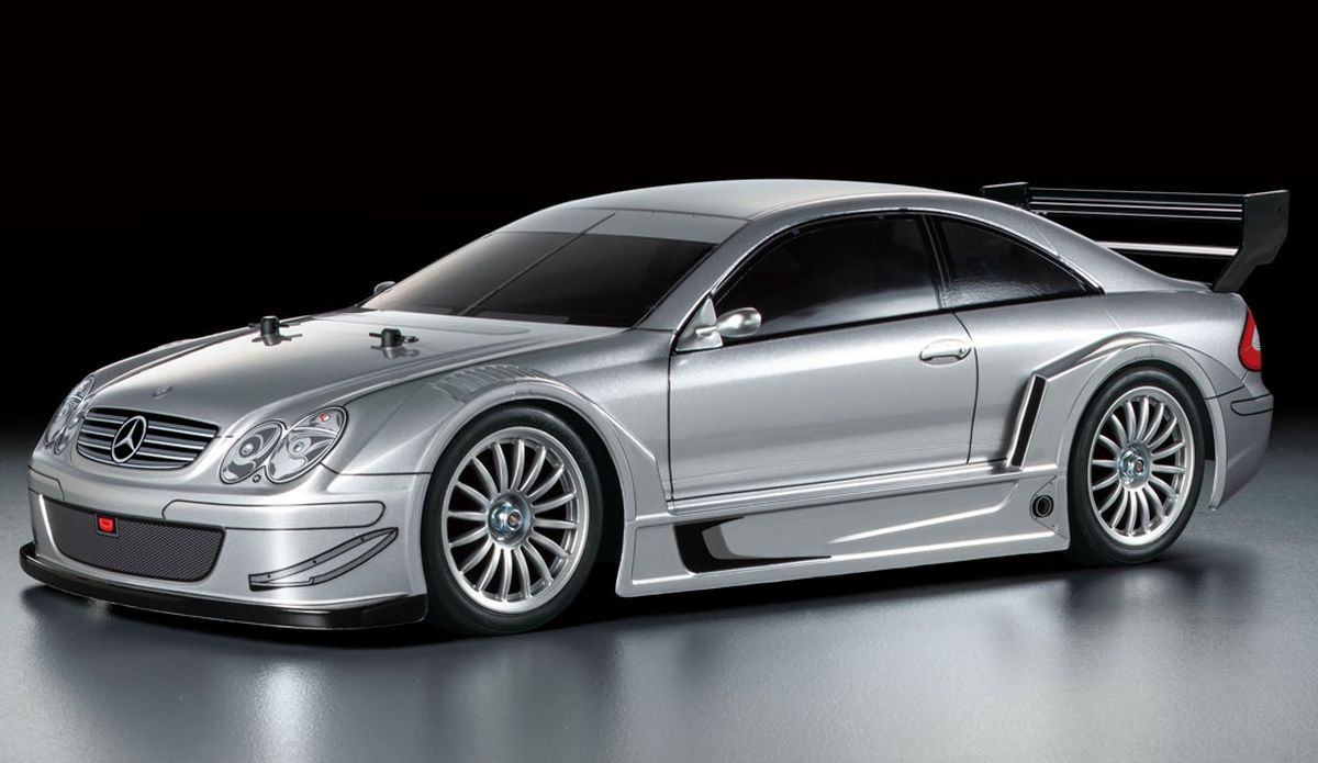Tamiya Mercedes-Benz CLK AMG 2002 DTM Racing RC Kit - 1/10 Scale TT-02 4WD