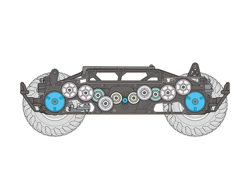 Tamiya RC Squash Van 58725-A