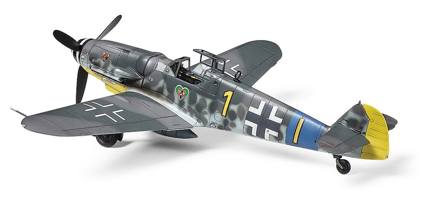 Tamiya 1/72 Messerschmitt Bf109 G-6 WWII German Fighter Plastic Model Airplane Kit