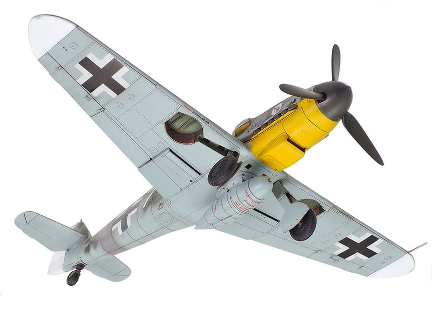 Tamiya 1/72 Messerschmitt Bf109 G-6 WWII German Fighter Plastic Model Airplane Kit