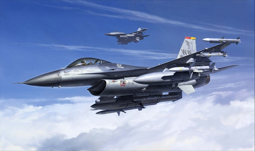 Tamiya 1/48 Lockheed Martin F-16CJ Fighting Falcon Plastic Model Kit