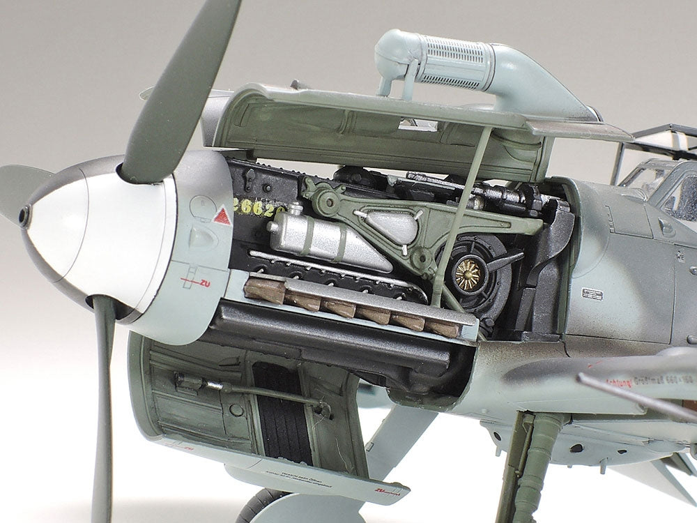 Tamiya 1/48 Messerschmitt Bf 109G-6 Plastic Model Airplane Kit