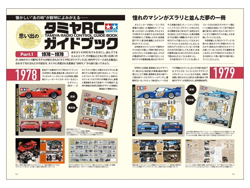 Tamiya RC 50th Anniversary Album Collector Book