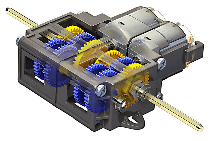 Tamiya Double Gearbox Left/Right Independent 4-Speed Educational Kit