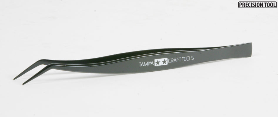 Tamiya Angled Tweezers MK803 for Precision Placement