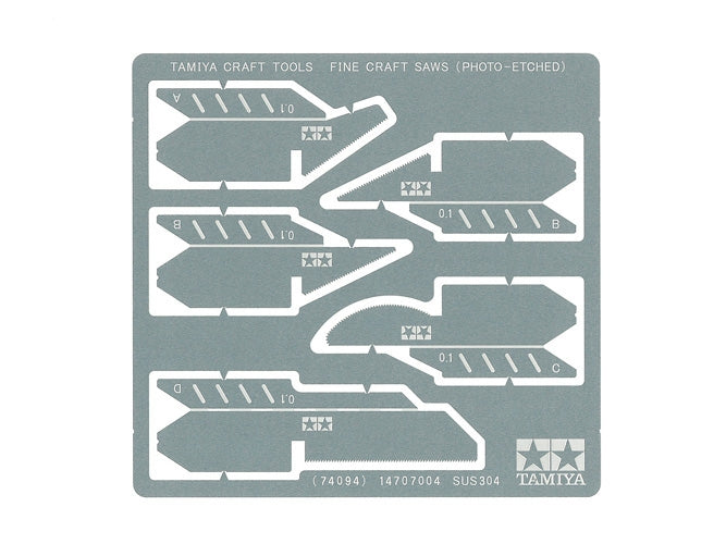 Tamiya Photo-Etched Parts Craft Saw for Fine Cutting