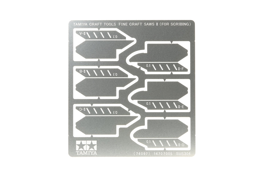 Tamiya Fine Craft Saws for Precise Line Carving