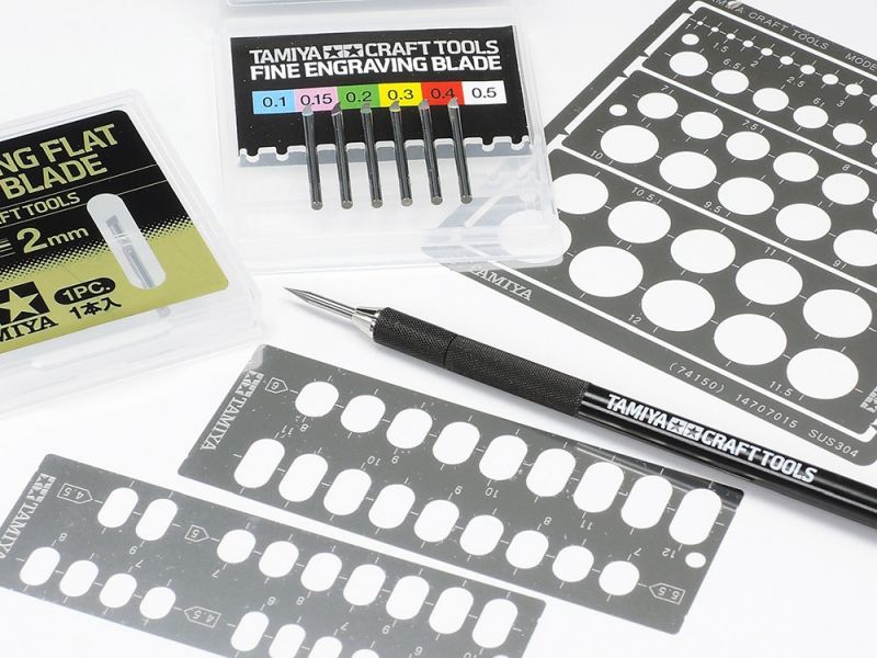 Tamiya Fine Engraving Blade, 0.4mm  74147