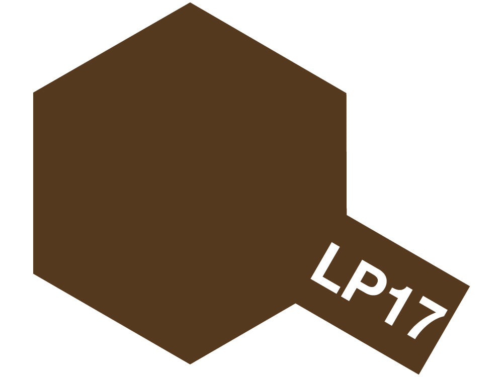Tamiya LP-17 Linoleum Deck Brown Lacquer Paint 10ml - Naval Ship Deck Color
